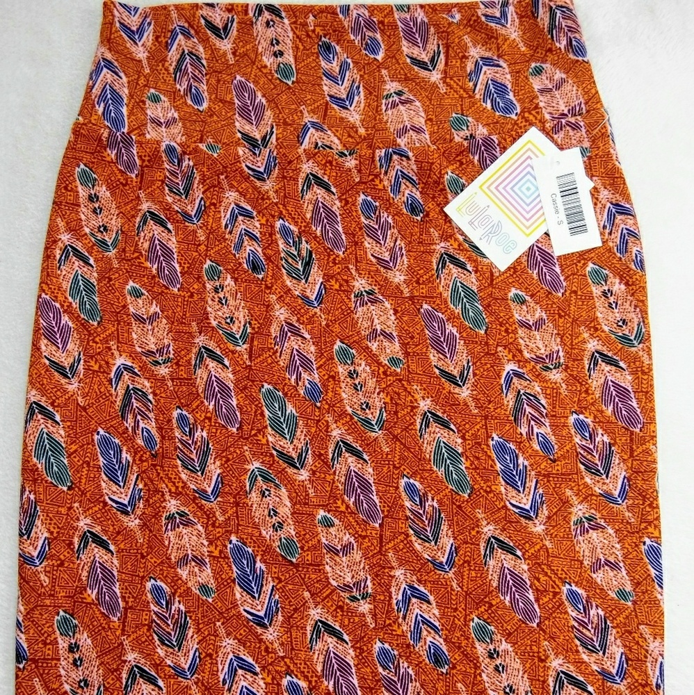 LulaRoe Cassie S pencil skirt NWT
